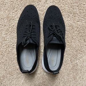 Cole Haan ZeroGrand Stitchlite Wingtip Oxford - Black